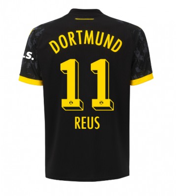 Borussia Dortmund Marco Reus #11 Replika Udebanetrøje Dame 2023-24 Kortærmet